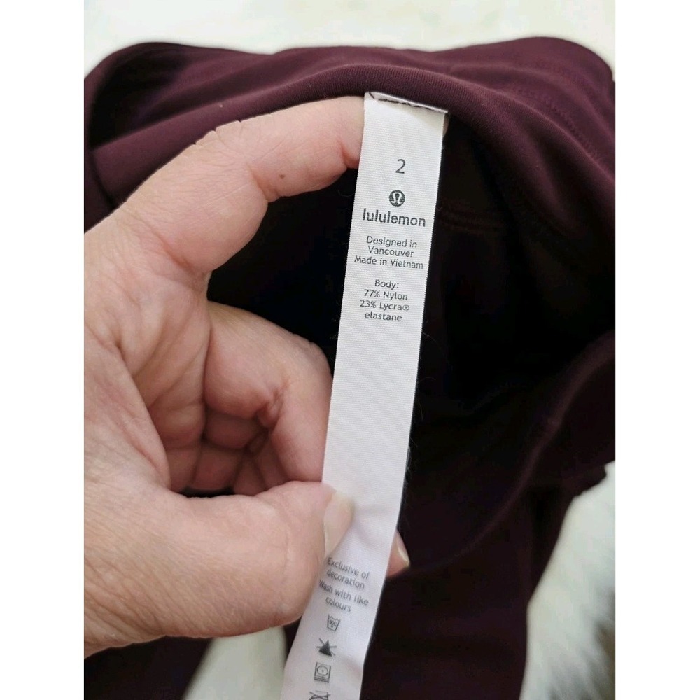 Lululemon Invigorate High-Rise Leggings 25" Women's Size 2 Pockets - Picture 5 of 8